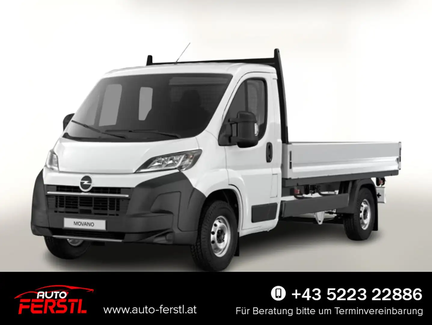Opel Movano Pritsche 35+ L3 AppleC Kam 103 kW (140 PS), Sch... Weiß - 1