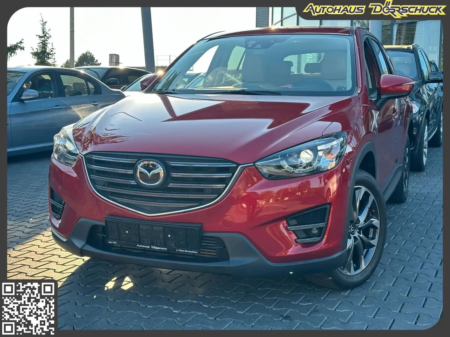 Mazda CX-5 2.2 Turbodiesel Exceed 4WD Navi. RFK. Leder Rot - 1