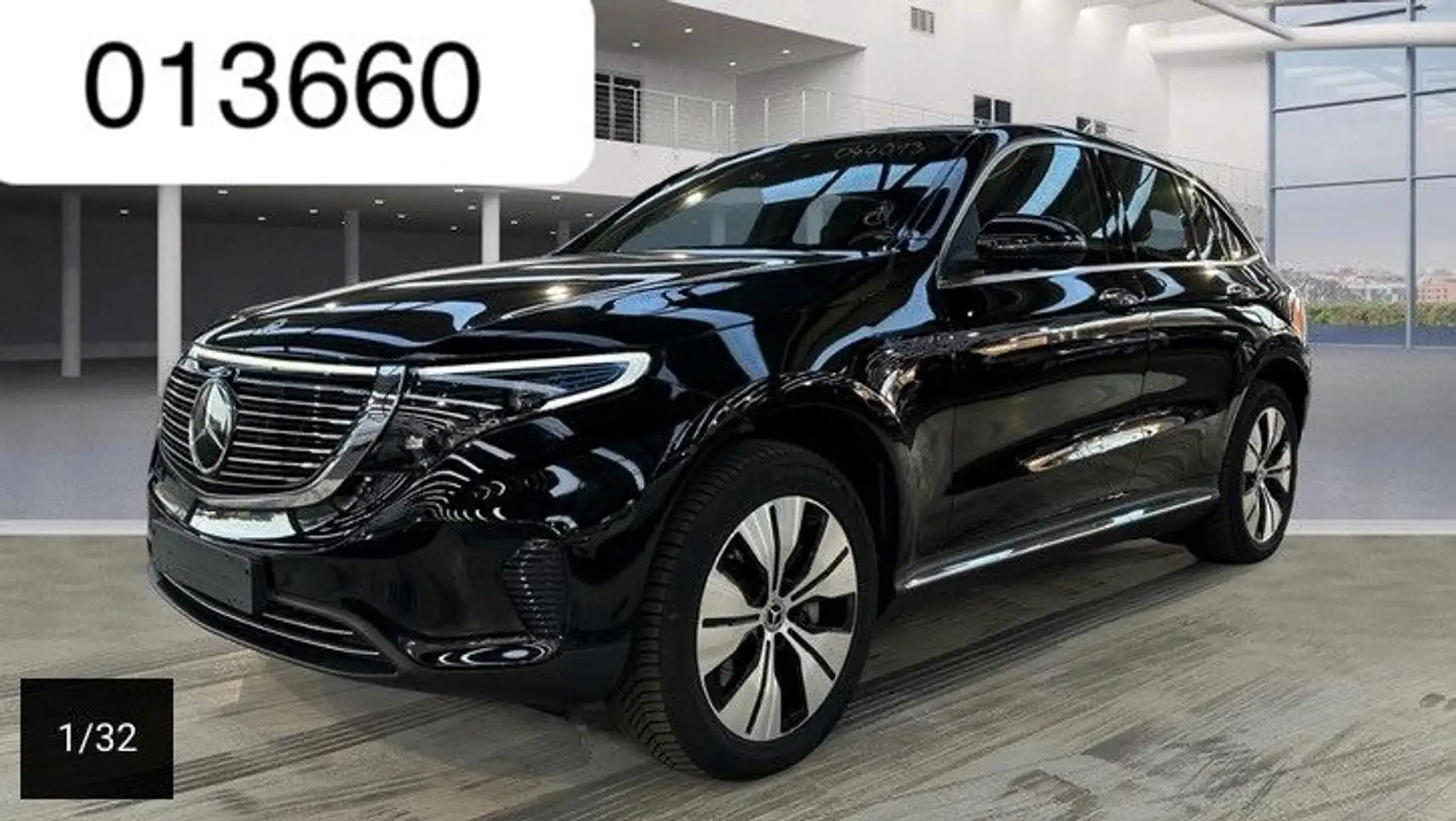 Mercedes-Benz EQC 400 400 4M Multibeam Kam Distr+ Widescreen Navi+ Noir - 1