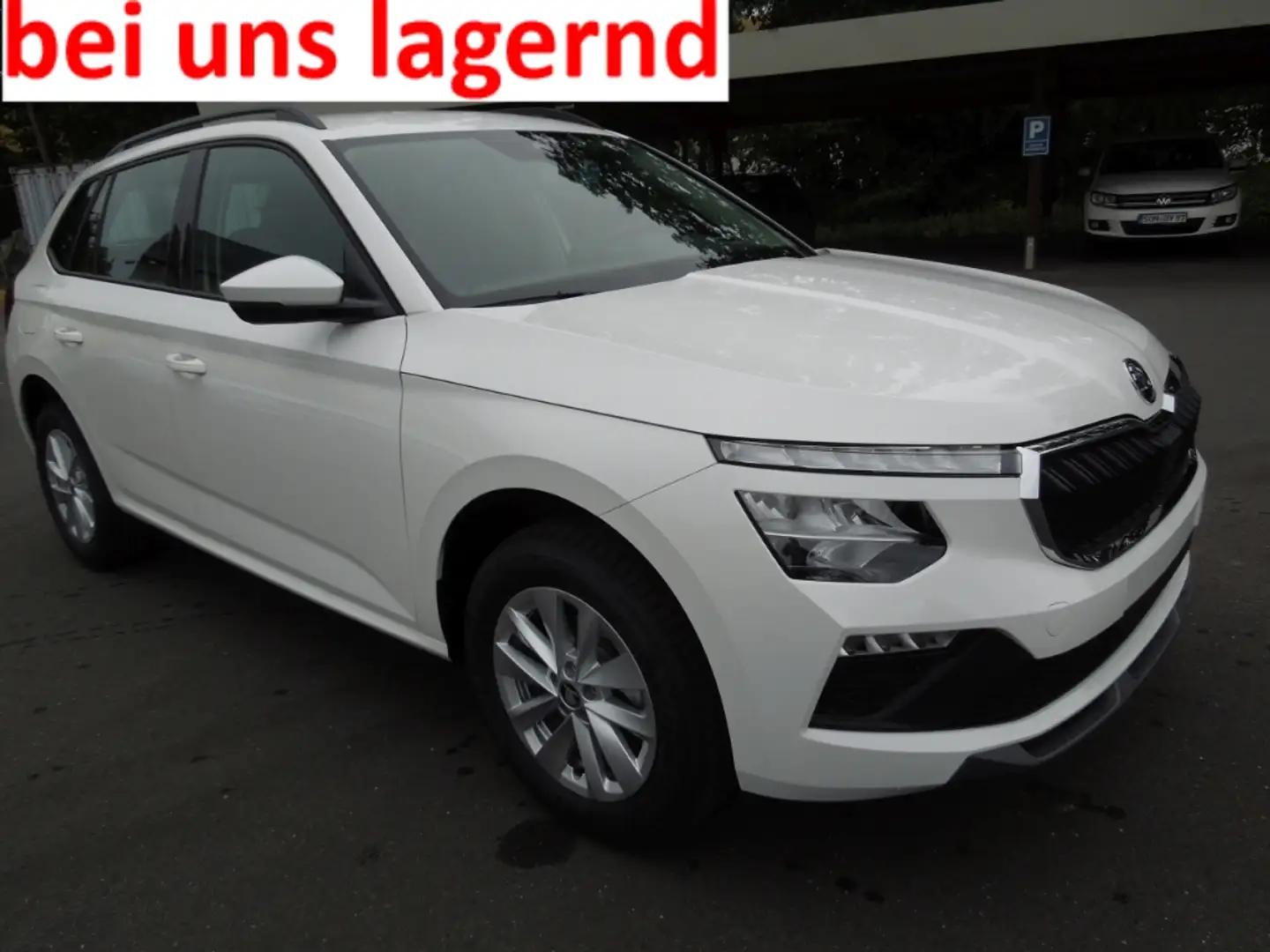 Skoda Kamiq 1.0TSI DSG Selection/AHK/LED/Klimaautomatik Weiß - 1