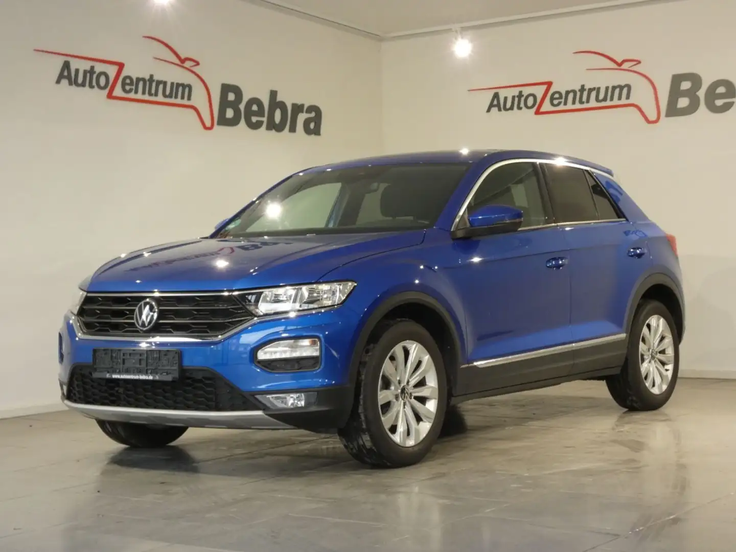 Volkswagen T-Roc 1.5 TSI Sport DSG/LED/Navi/AHK/Leder/ACC Azul - 1