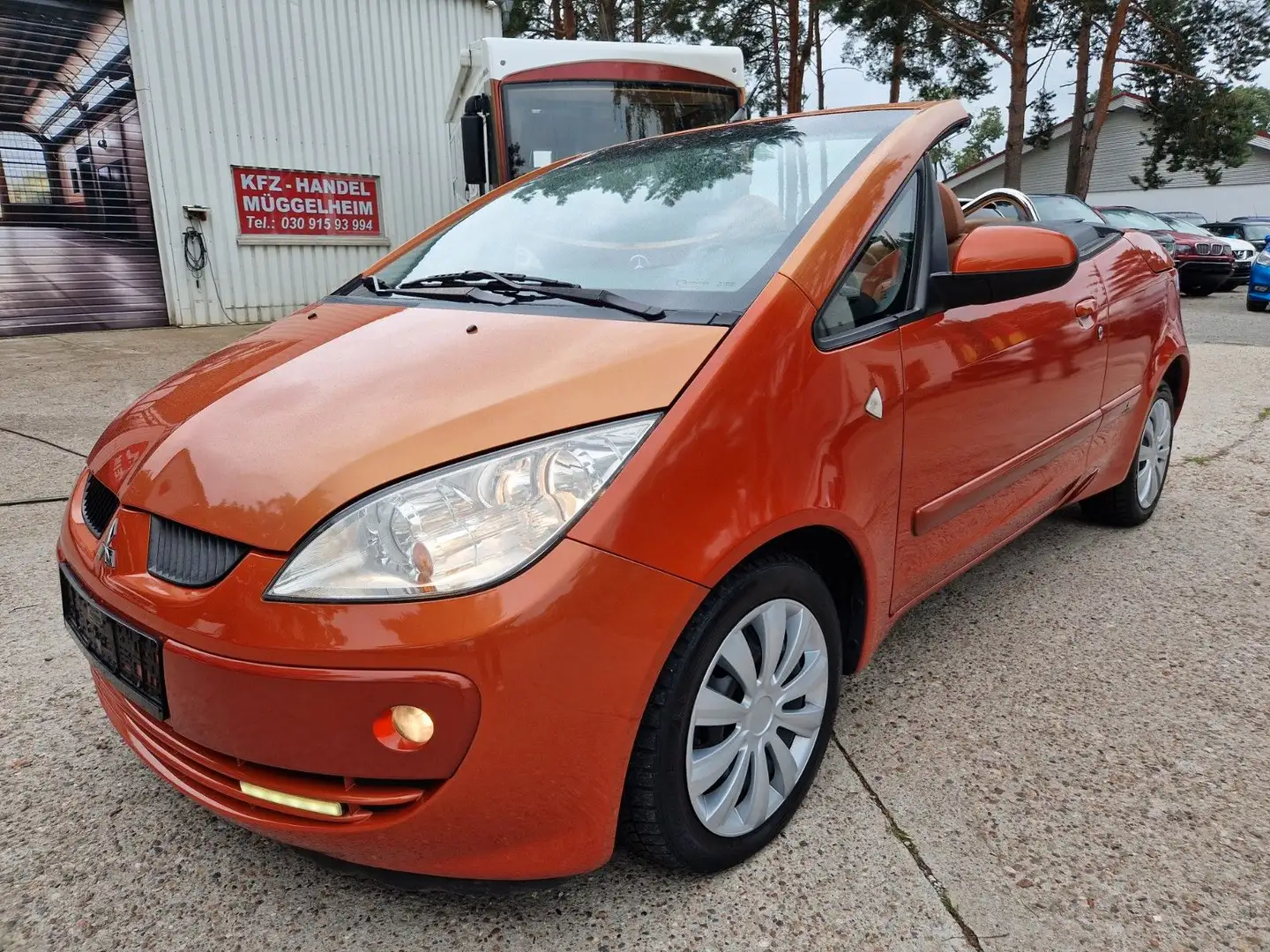 Mitsubishi Colt COLT 1.5i CZC CABRiO INViTE KLiMA LEDER TÜVNEU Orange - 1