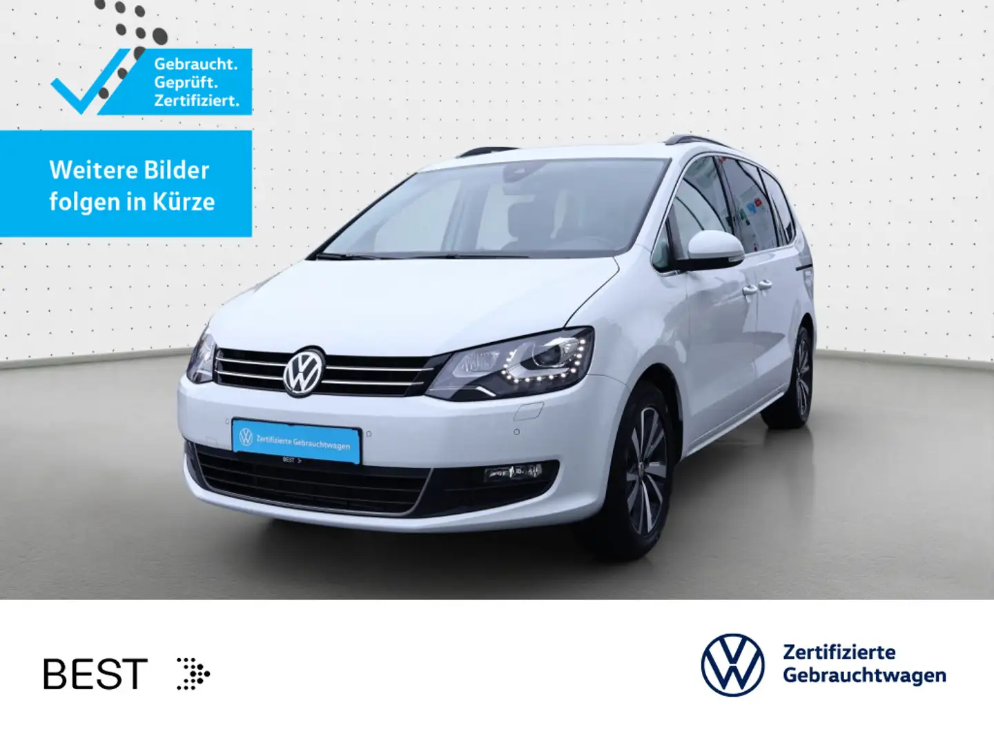 Volkswagen Sharan 1.4 TSI DSG COMFORTLINE*7-SITZER*PANO*KAM Blanco - 1