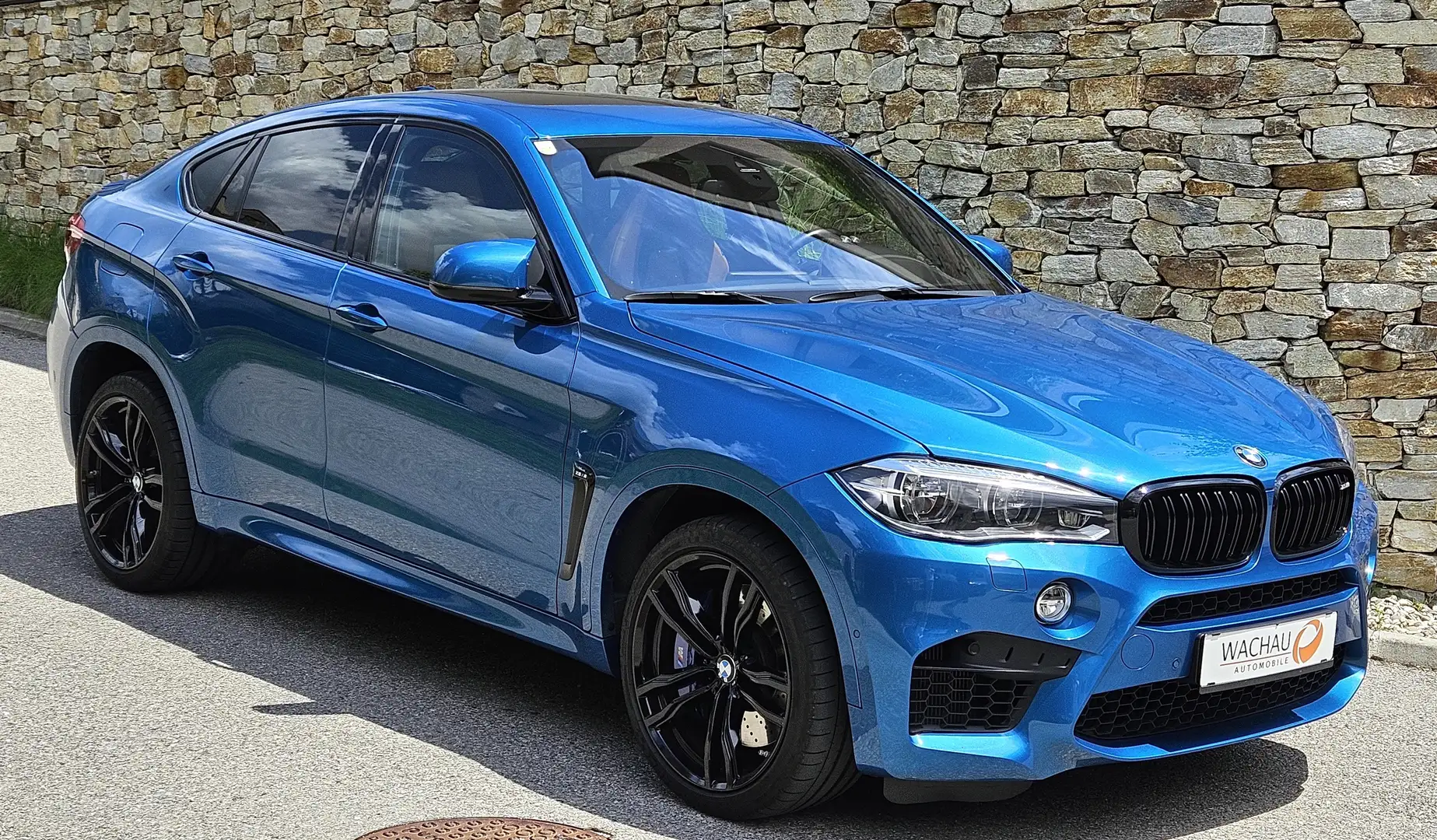 BMW X6 M Aut. (F86)*B&O*GLASDACH*STH*TV*CAPRISTO* Blau - 1