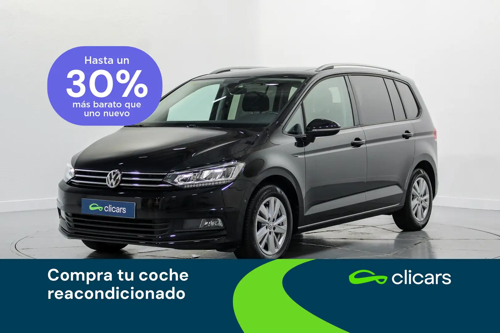 Volkswagen Touran 2.0TDI CR BMT Advance 110kW Negro - 1