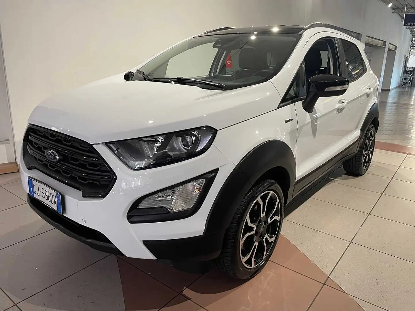 Ford EcoSport 1.0 EcoBoost 125 CV Start&Stop Active Weiß - 1