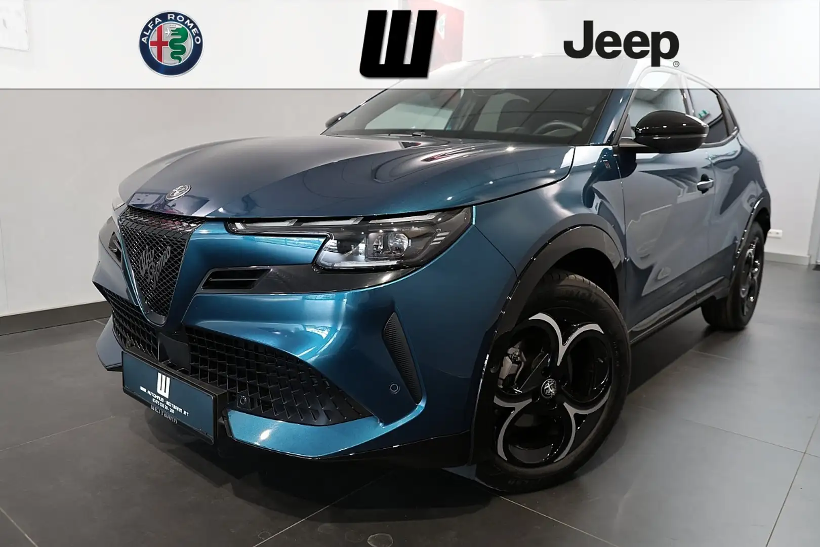 Alfa Romeo Junior Ibrida 1.2 e-DCT6 Mild-Hybrid W-EDIZIONE Blau - 1