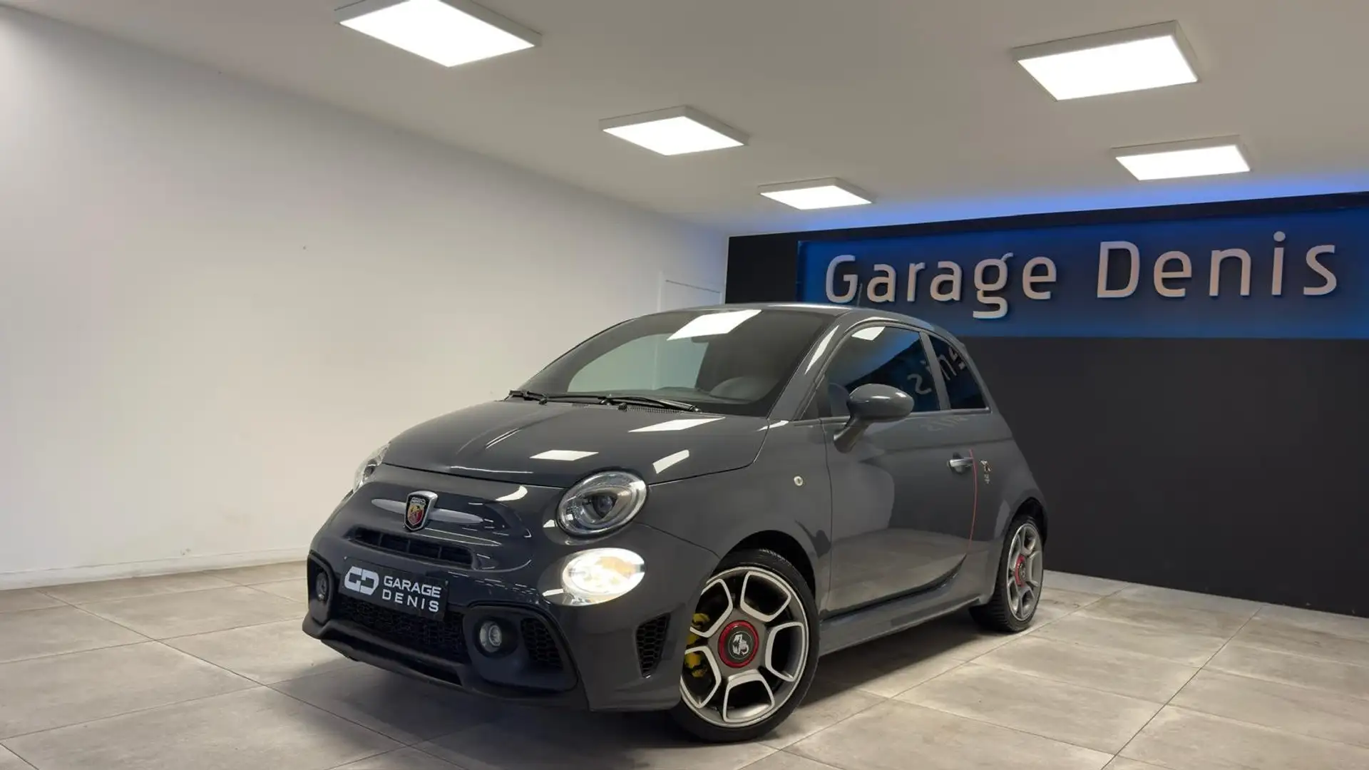 Abarth 500 595 1.4 T-Jet *BOITE-AUTO*GPS*CUIR*GARANTIE* Grijs - 1