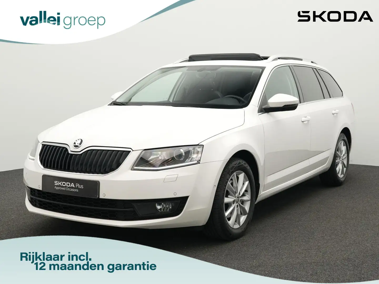 Skoda Octavia Combi 1.0 TSI 116 pk DSG Style Business | Panorama Blanc - 1