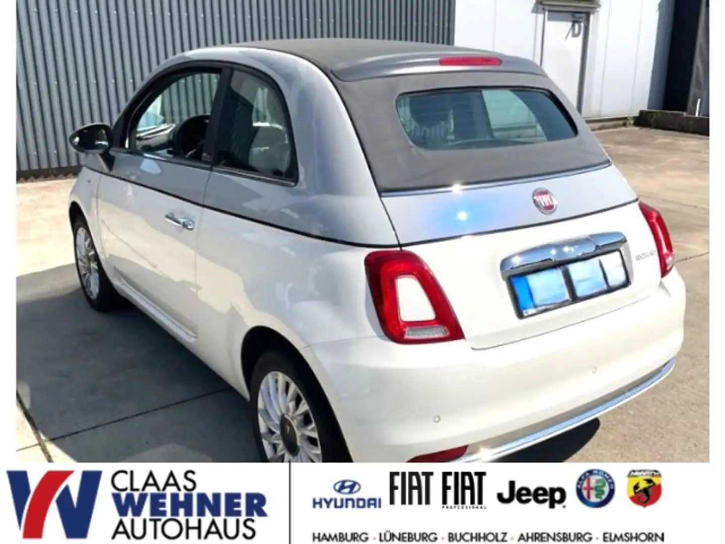 Fiat 500C DolceVita 1.0 Mild Hybrid EU6d MY21 UConnect DAB Weiß - 1