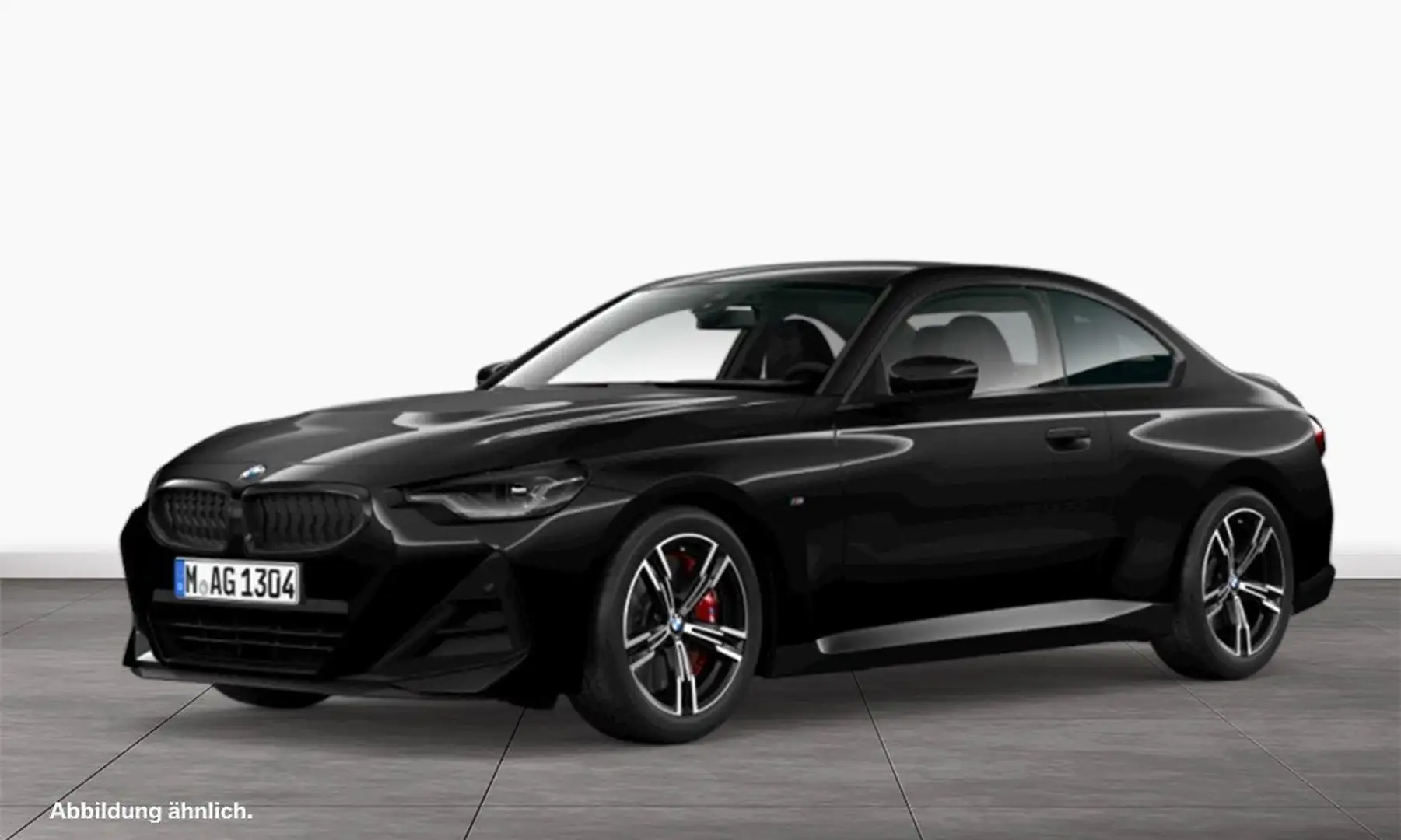 BMW 220 i Coupé M Sport Pro Driving+ParkingAssist adaptive Schwarz - 2