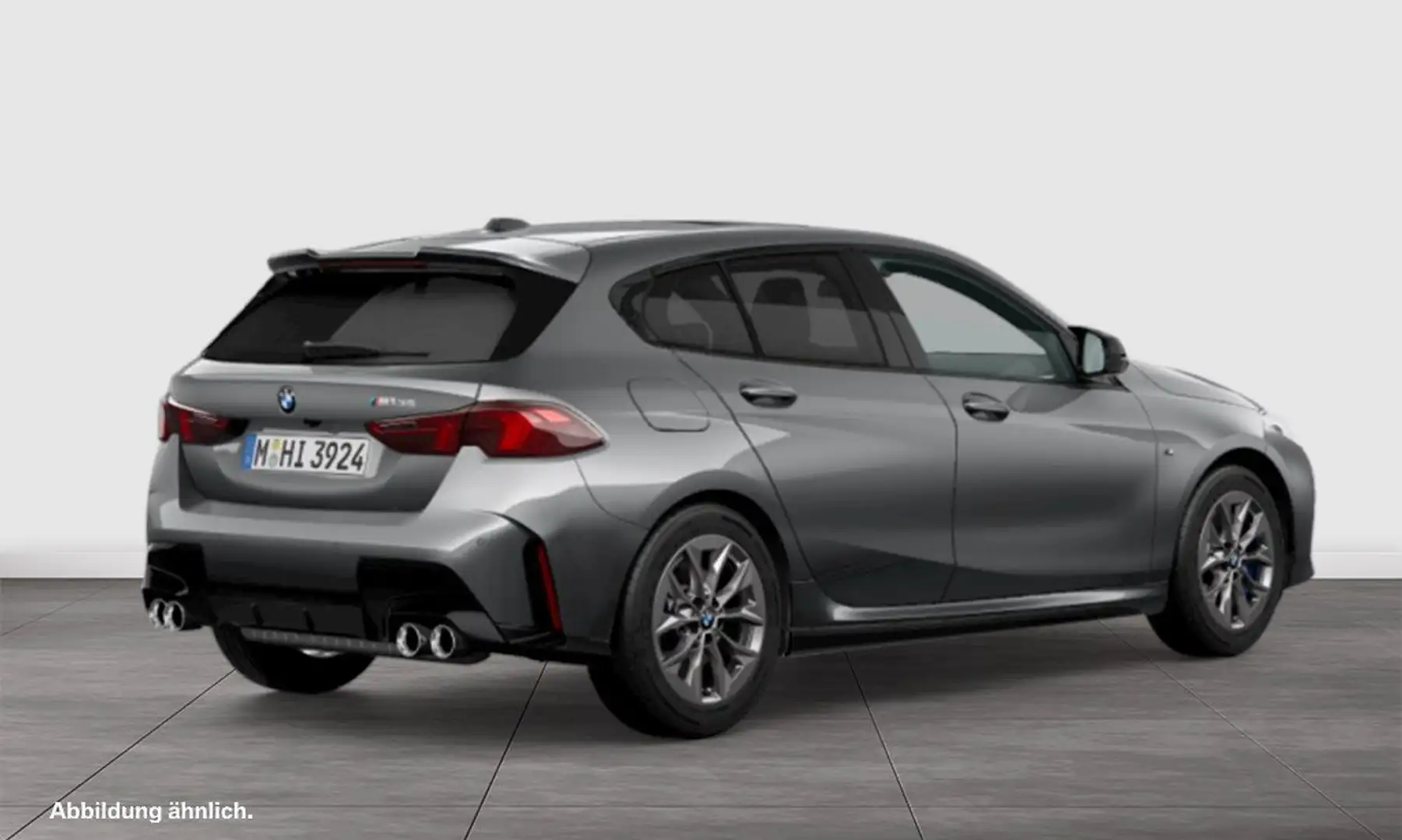 BMW 135 M135 xDrive M SPORT+H/K+HuD+DA PROF+360°+LHZ Grijs - 2