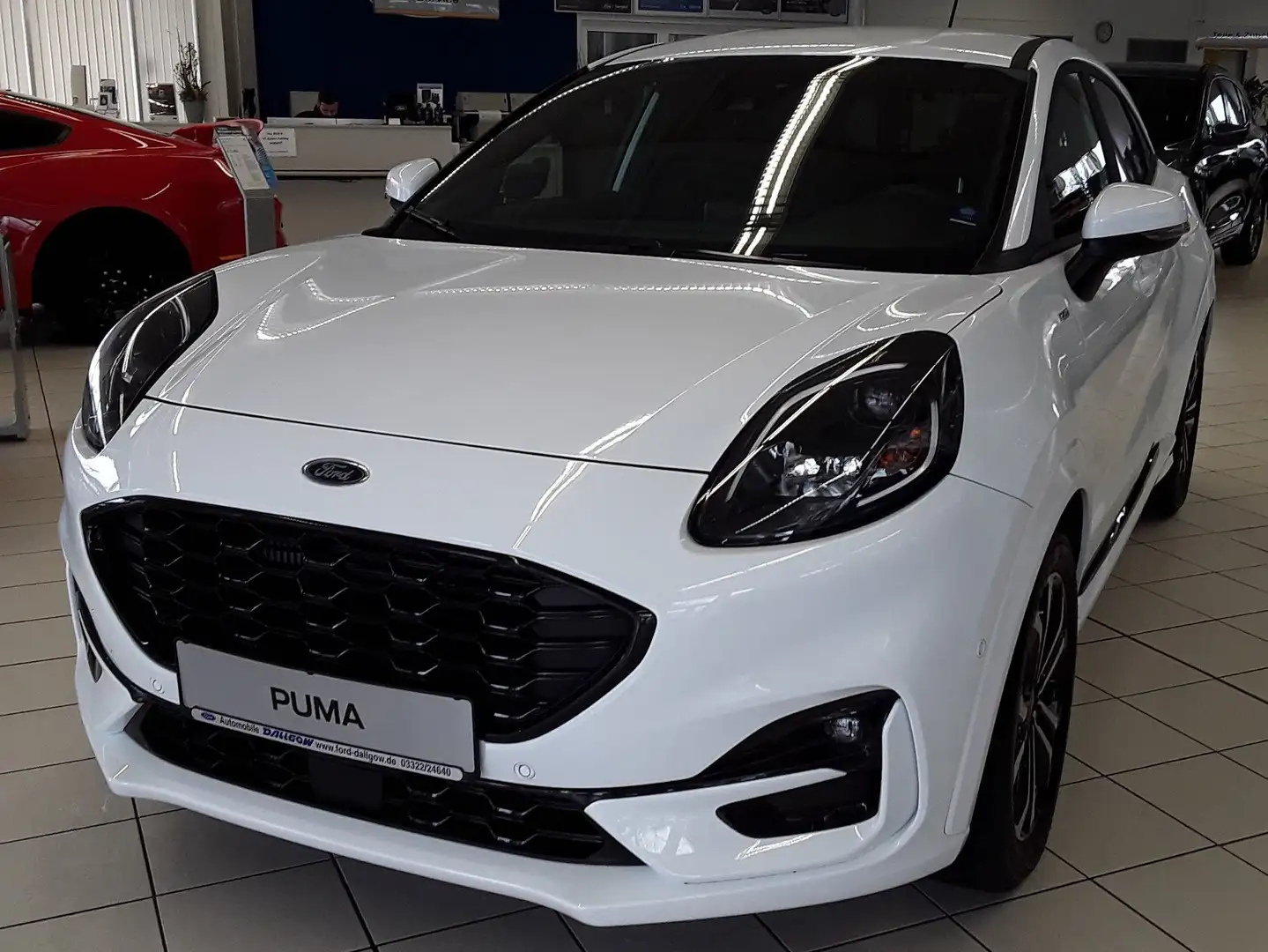 Ford Puma ST-Line,Navi,Kam,ACC,Allwett,Winterpak.,unfallfrei Weiß - 2