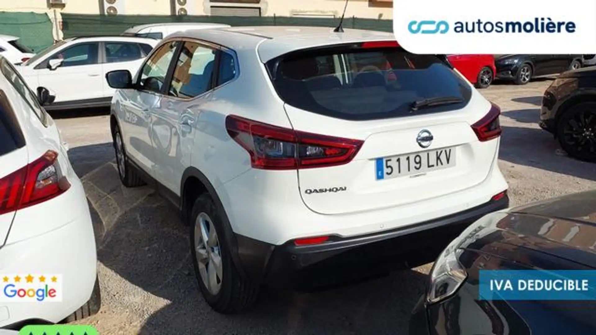 Nissan Qashqai 1.5dCi Acenta 4x2 85kW Blanco - 2
