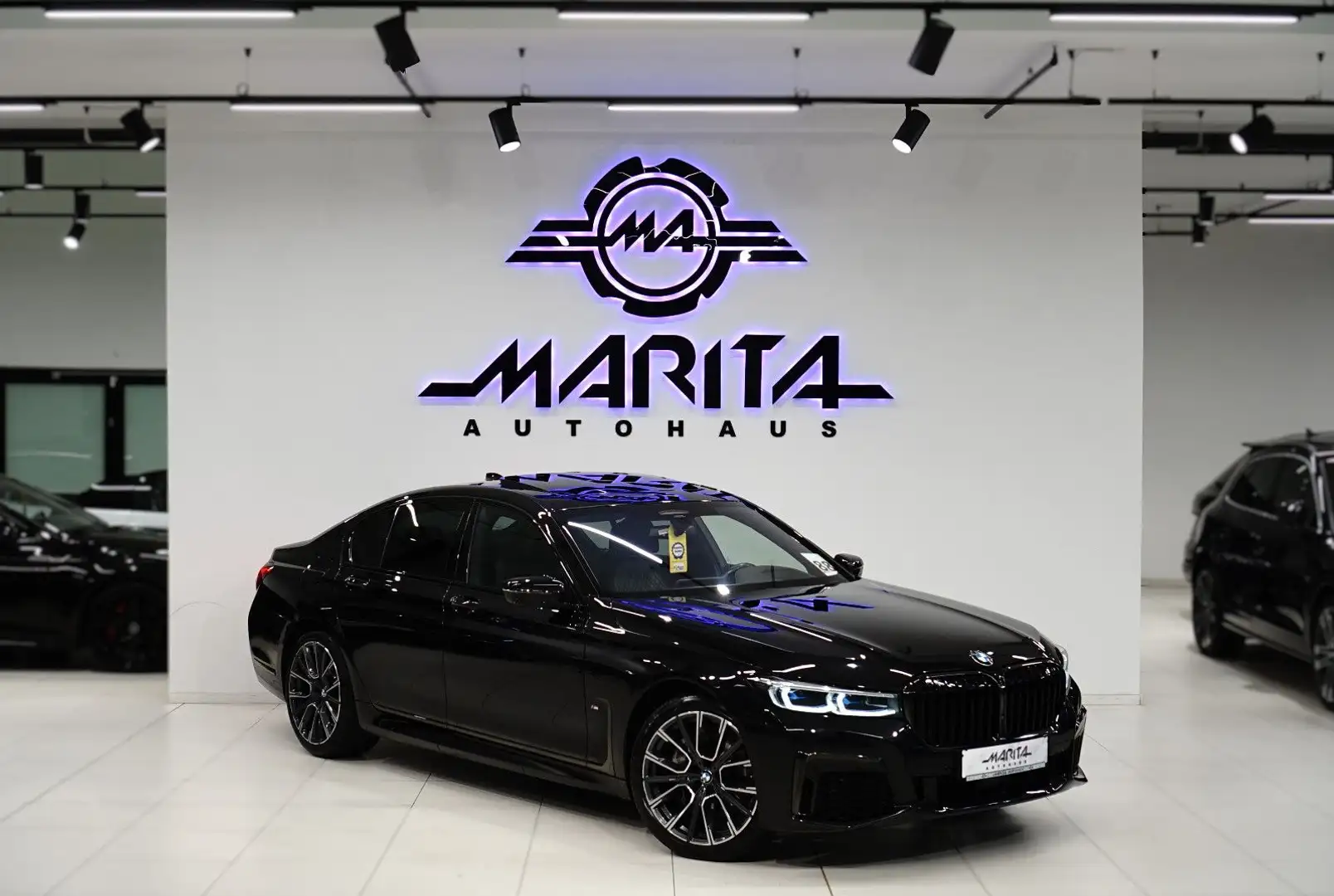 BMW 730 |M-PAKET|PANO|360°|HUD|H&K|MASAG|LUFT.|MEMMO| Negro - 1