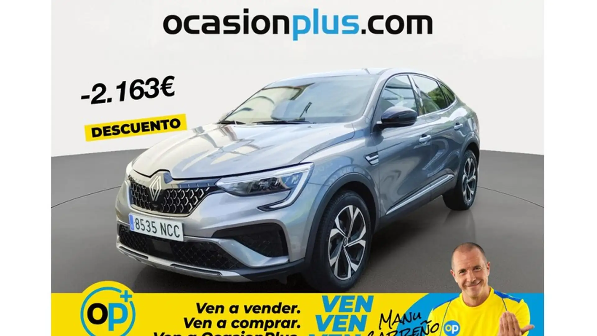 Renault Arkana 1.3 TCe Techno EDC 103kW Gris - 1