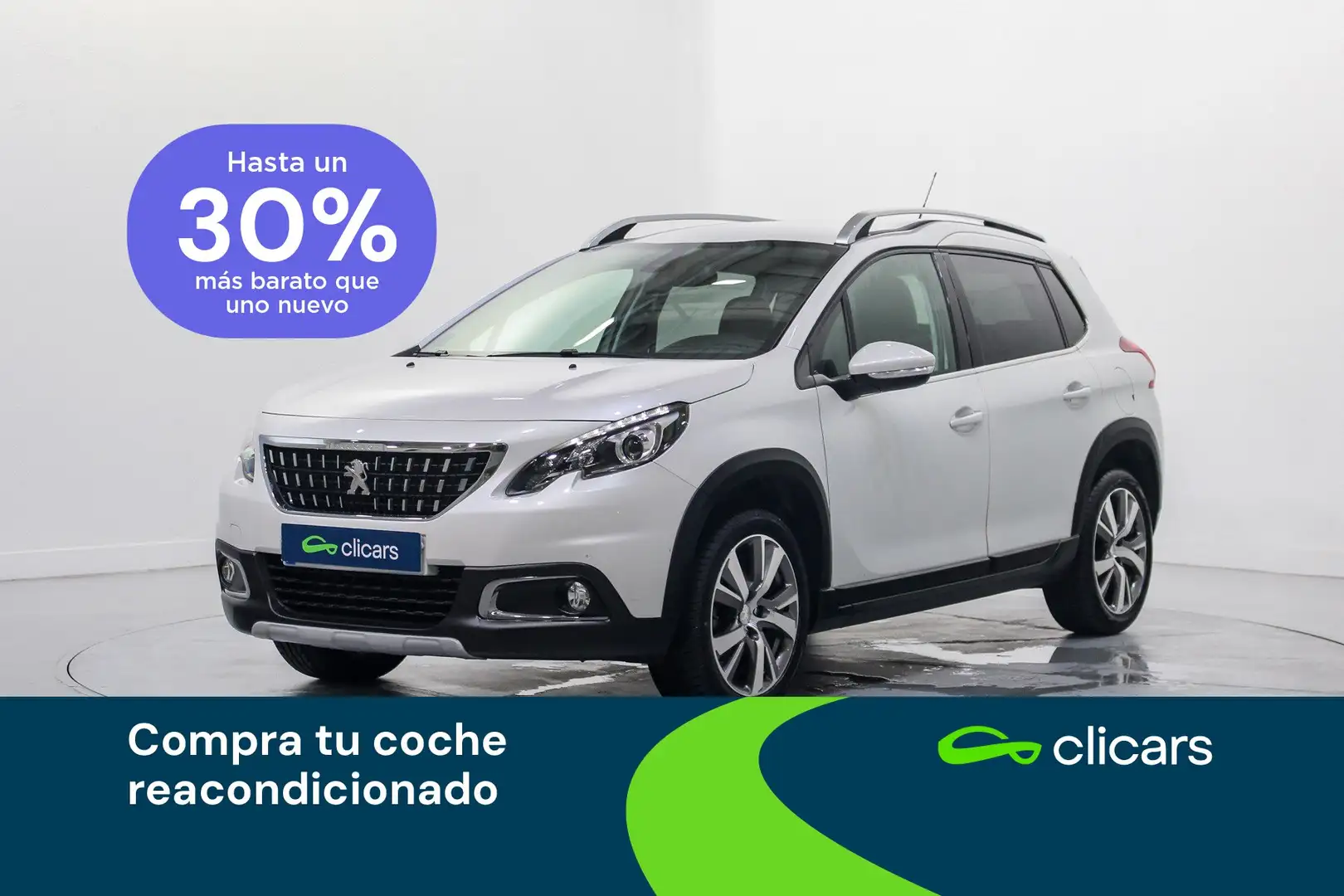 Peugeot 2008 1.2 PureTech S&S Allure 110 Blanc - 1