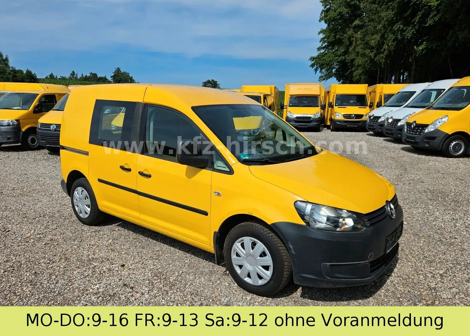 Volkswagen Caddy 2.0 TDI 2xSchiebetüre EU5 Scheckheft Жовтий - 1