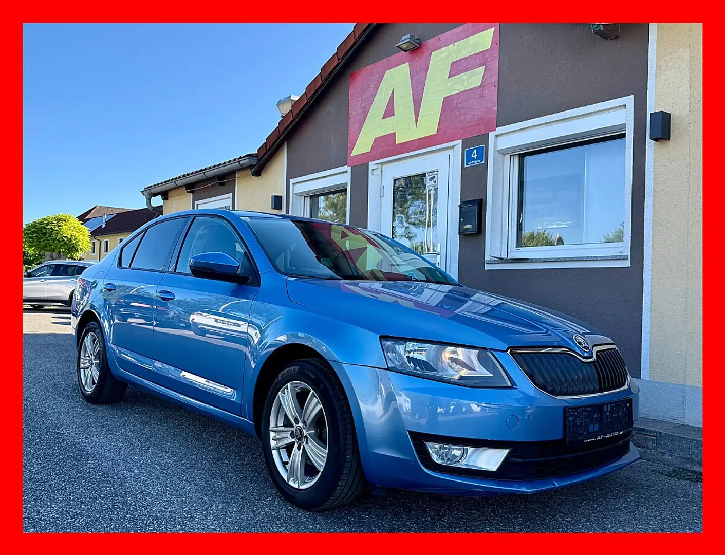 Skoda Octavia 1,6 Ambition TDI Green tec Blau - 1