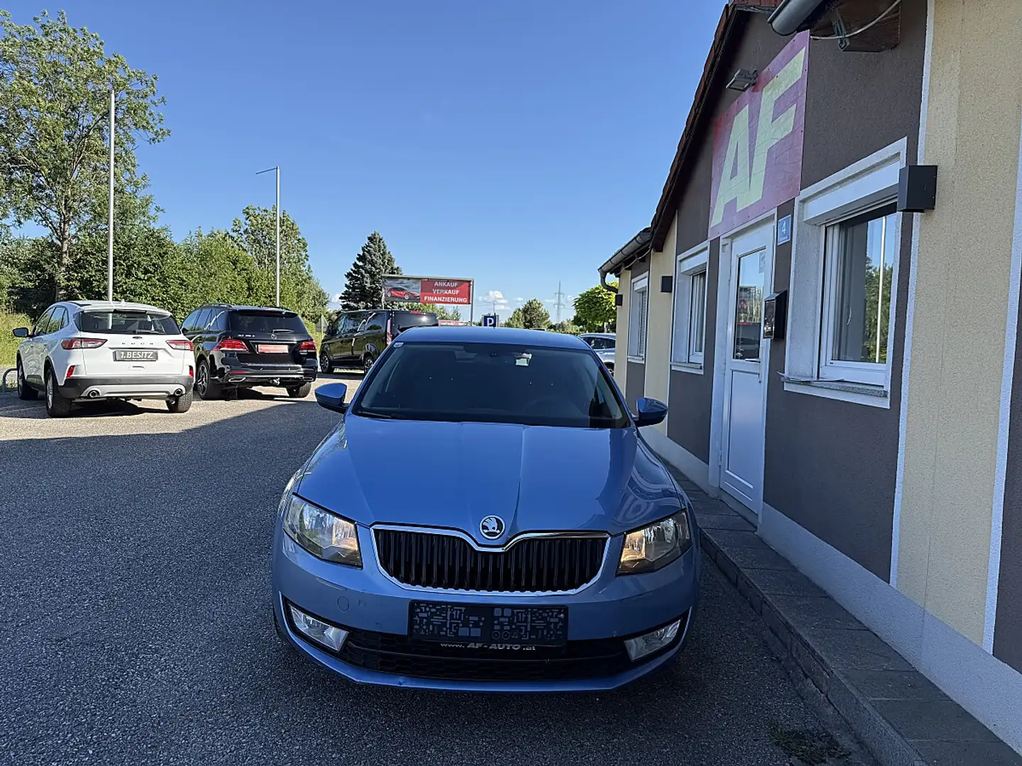 Skoda Octavia 1,6 Ambition TDI Green tec Blau - 2
