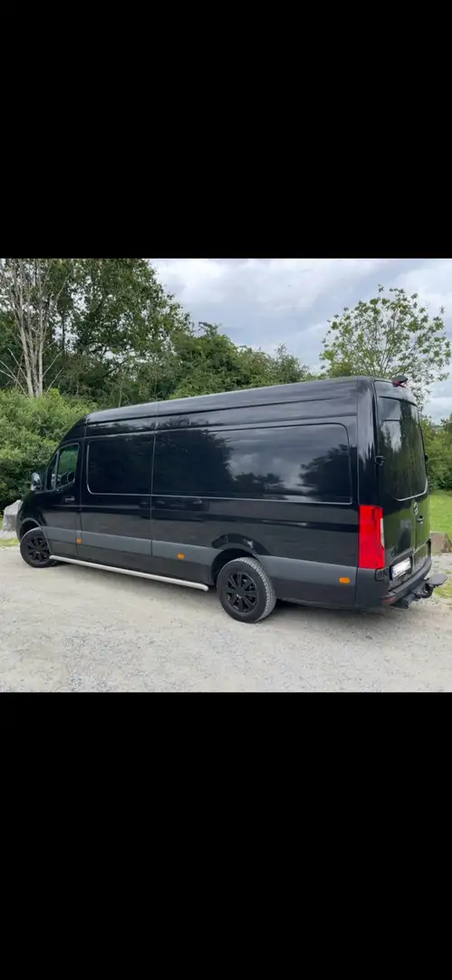 Mercedes-Benz Sprinter 316 CDI Sprinter Lang HA 7G-TRONIC BTW afrekbaar Zwart - 1