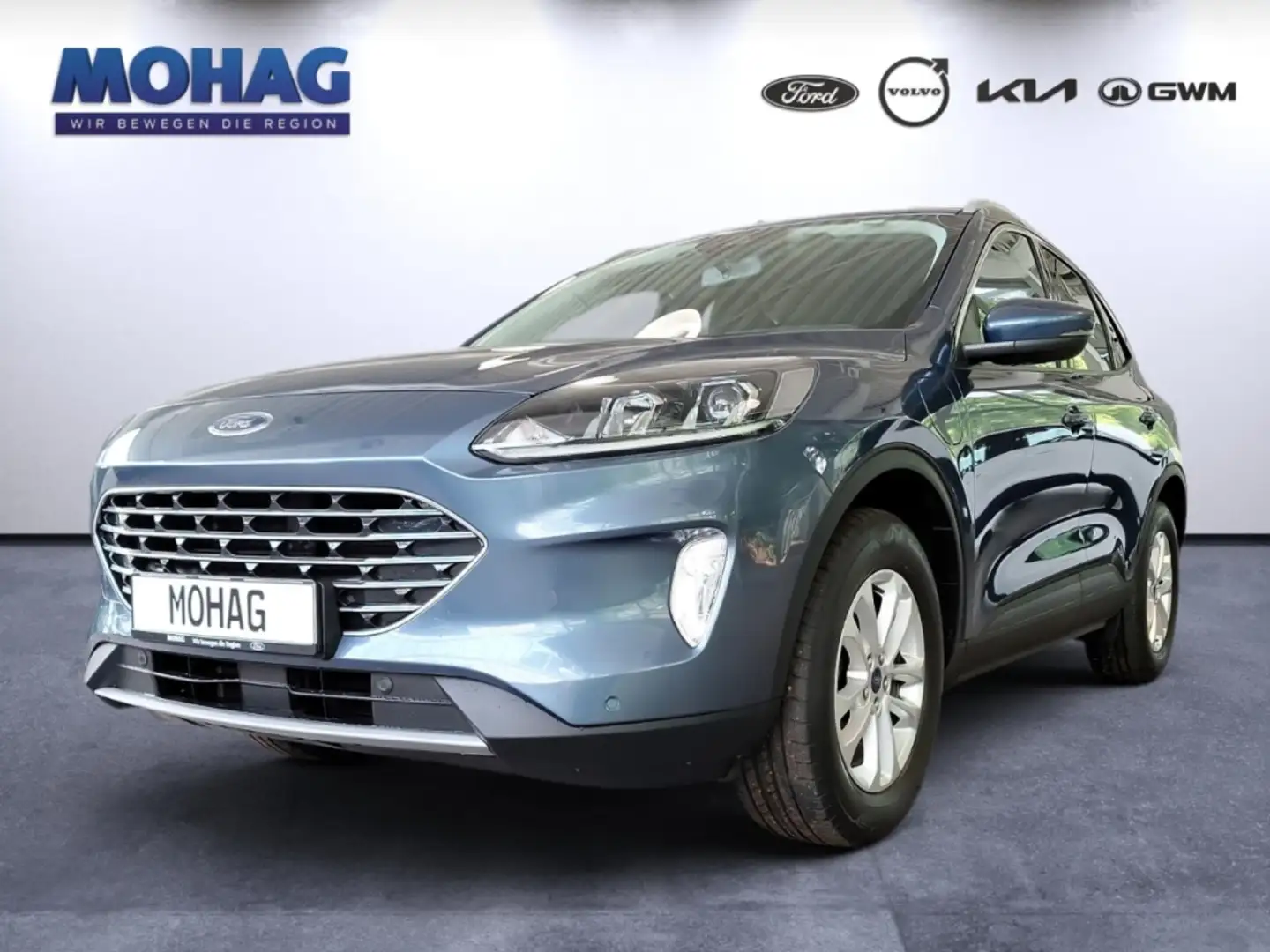 Ford Kuga PHEV 2.5 Titanium Navi Kamera SHZ Tempomat Blau - 1