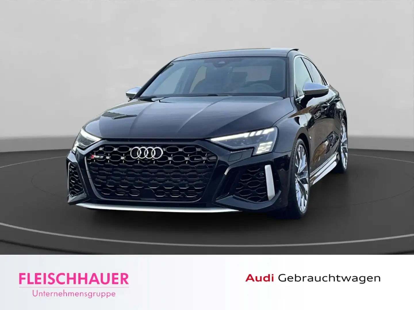 Audi RS3 2.5 TFSI quattro Lim Pano B&O Sportabgas SHZ AssPa Noir - 1