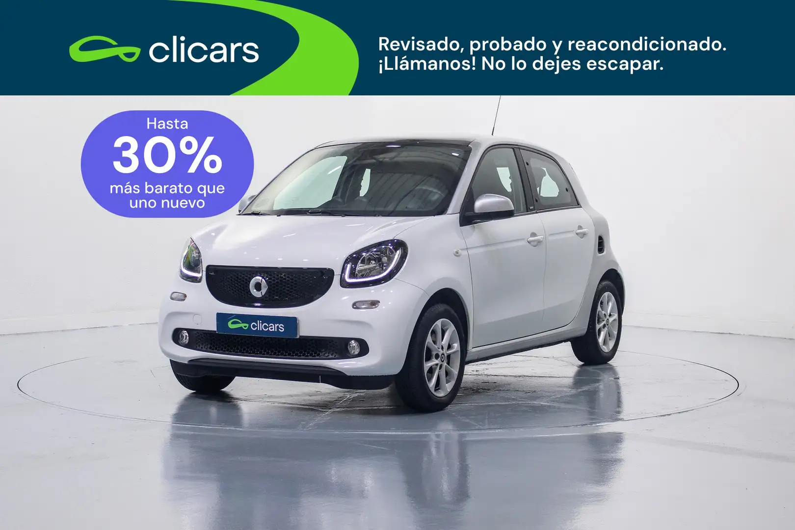 smart forFour 66 Passion Aut. Blanco - 1