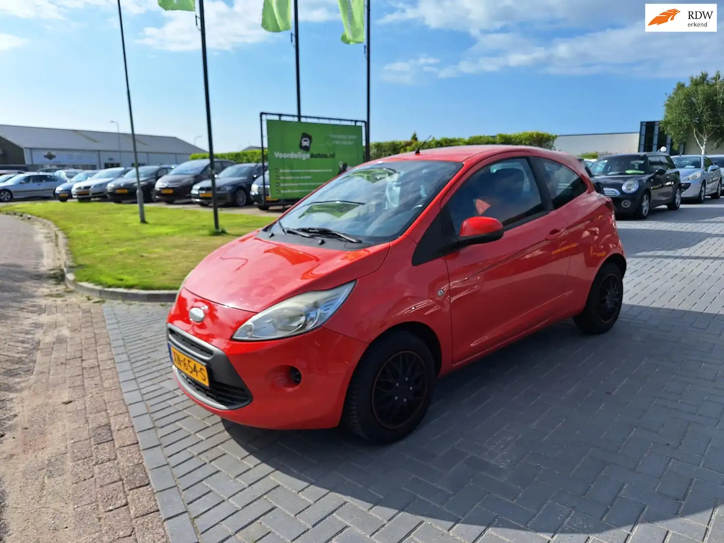 Ford Ka/Ka+ 1.2 Limited / Nette auto / APK t/m feb 2026 Rood - 1
