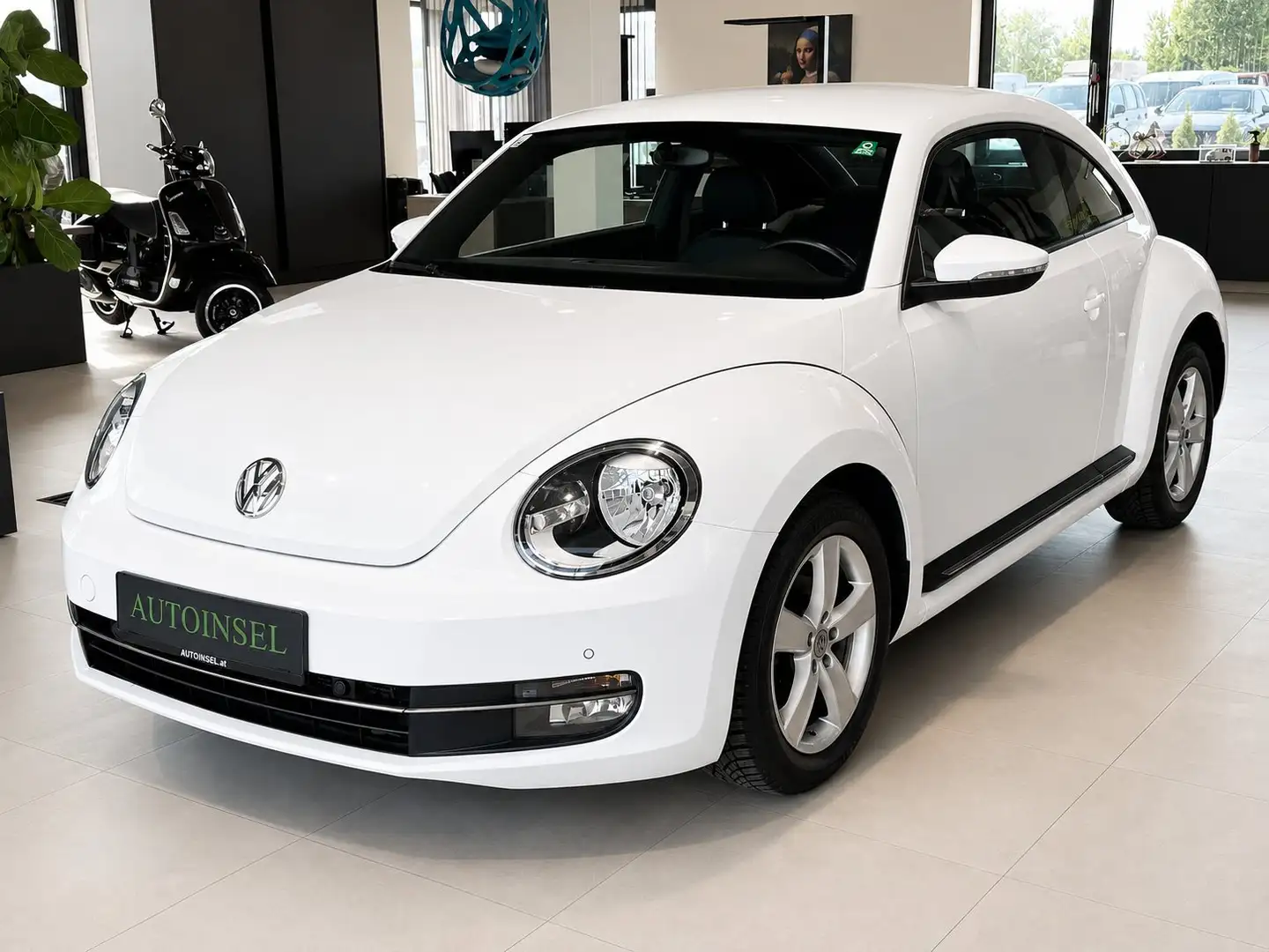 Volkswagen Beetle PDC Tempomat Klimaautomatik Weiß - 2