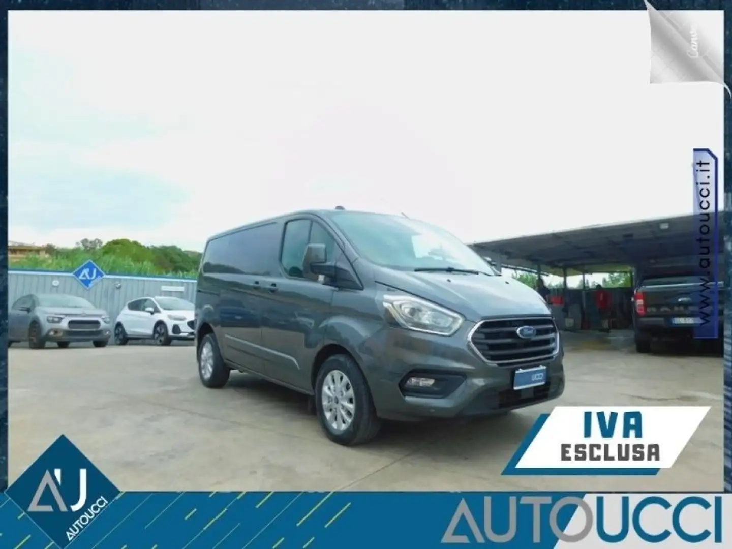 Ford Transit Custom 290 2.0 EcoBlue Hybrid 170 PM Furg. Titanium Grey - 1