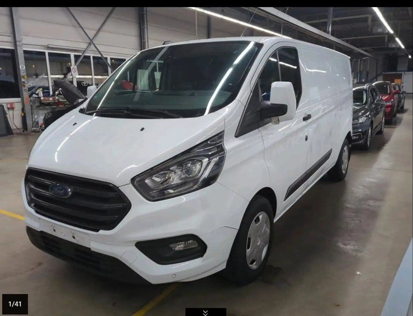 Ford Transit Custom Kasten 320 L2/KAMERA/9650Netto Blanc - 1