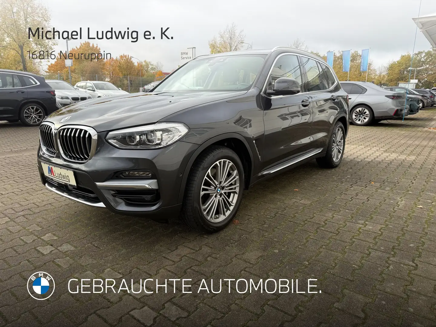 BMW X3 xDrive30d Luxury Line Head-Up HiFi DAB LED Grau - 1