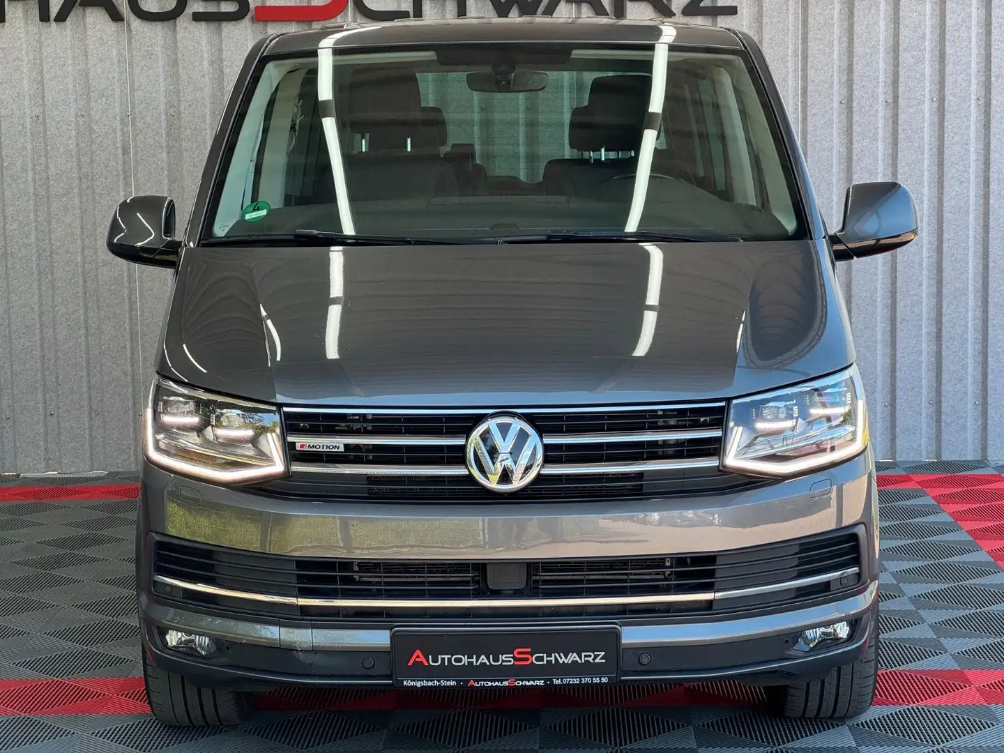 Volkswagen T6 Transporter T6 Multivan Highline 4Motion ACC AHK StdHeiz Led Grau - 2