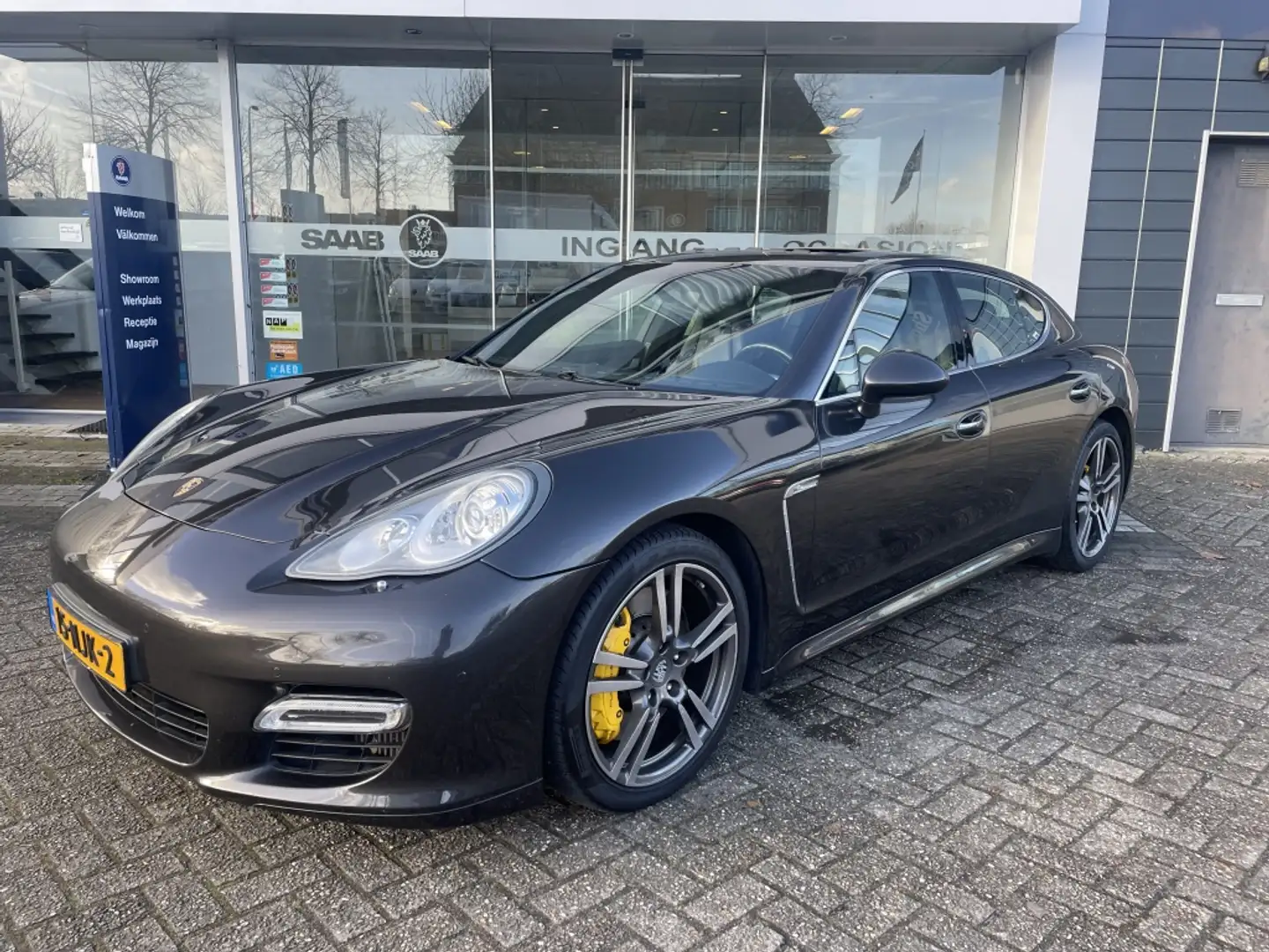 Porsche Panamera 4.8 Turbo Gris - 1
