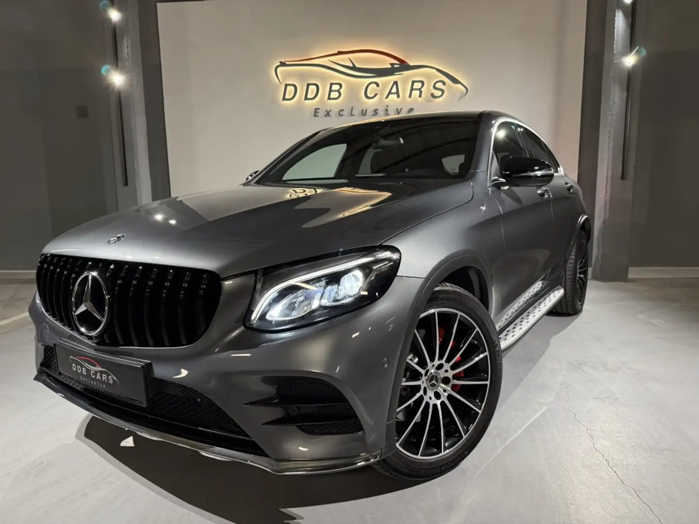 Mercedes-Benz GLC 220 Coupé 220d 4Matic Aut. Gris - 1