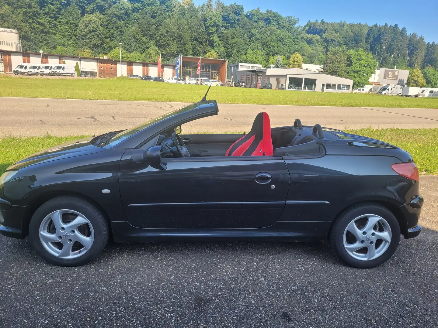 Peugeot 206 CC Cabrio "wird im Kundenauftrag verkauft" Schwarz - 2