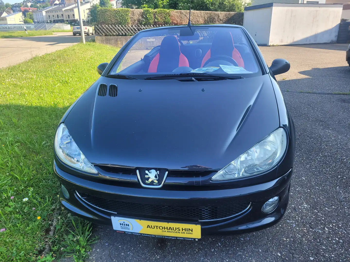 Peugeot 206 CC Cabrio "wird im Kundenauftrag verkauft" Schwarz - 1