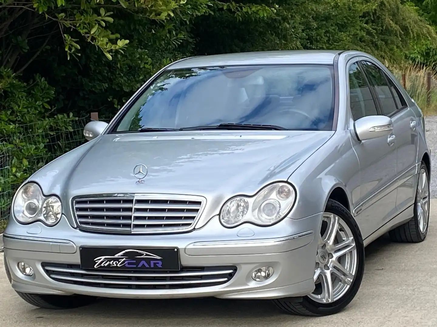 Mercedes-Benz C 220 C 220 CDI sportedition B.AUTO PACK AMG FULL CARNET Zilver - 1