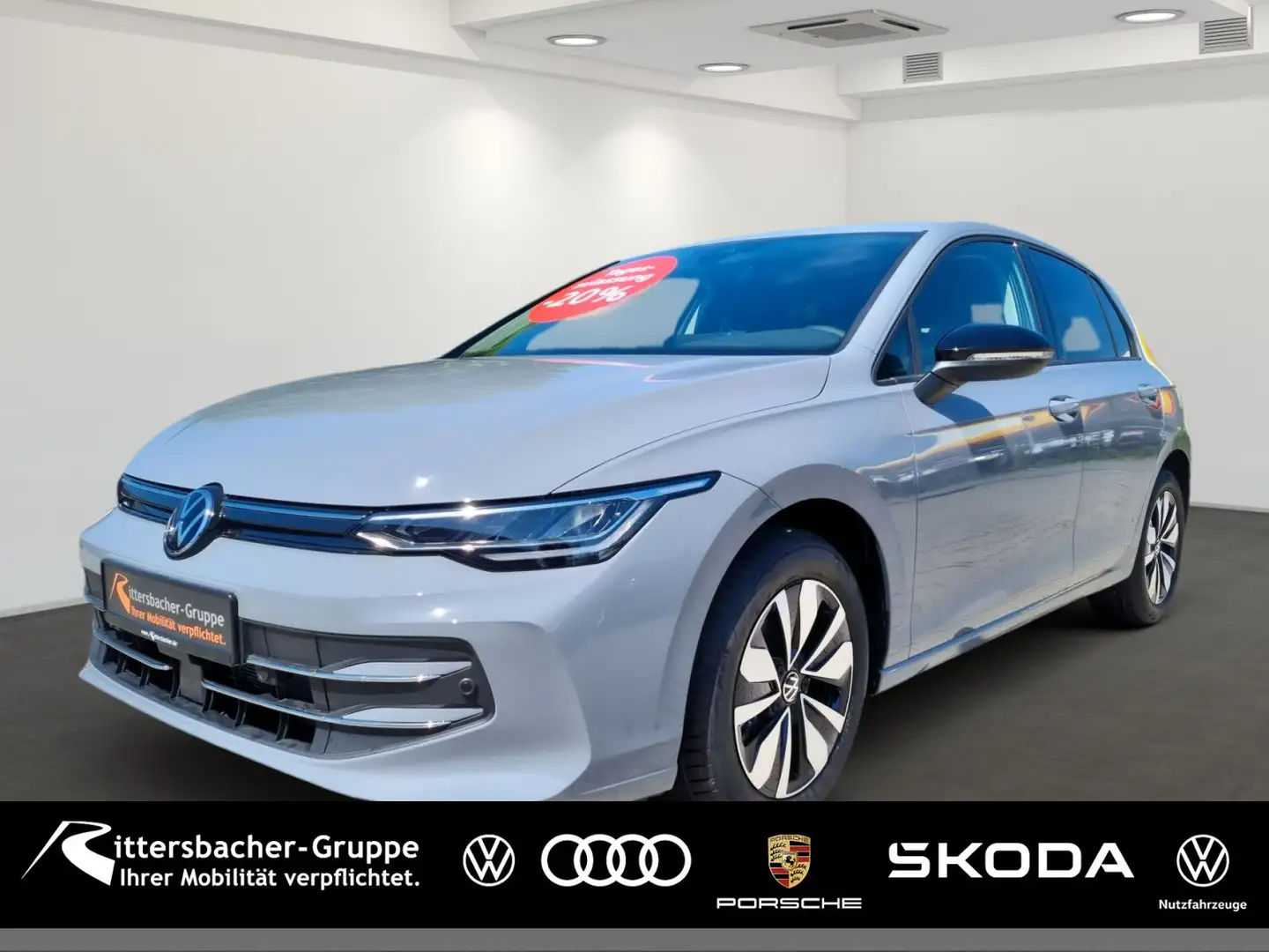 Volkswagen Golf VIII Life 1,5 eTSI Navi Digital Cockpit LED Grau - 1