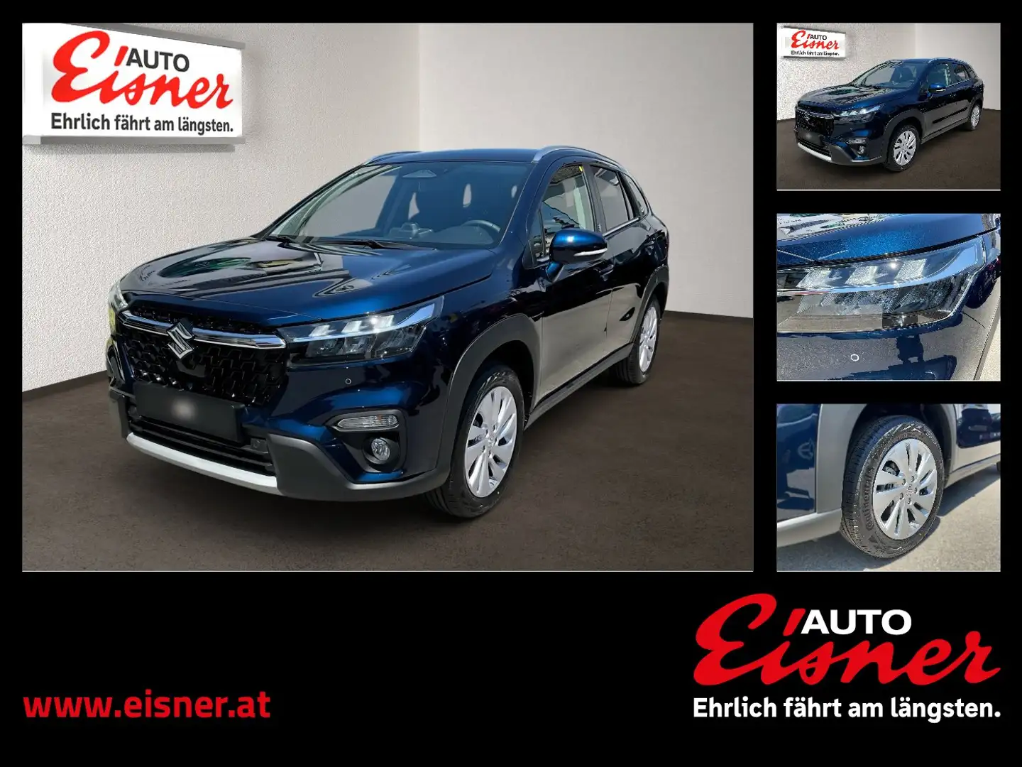 Suzuki S-Cross 1.4 Boosterjet Shine Allgrip 2xKlima ACC Blau - 1