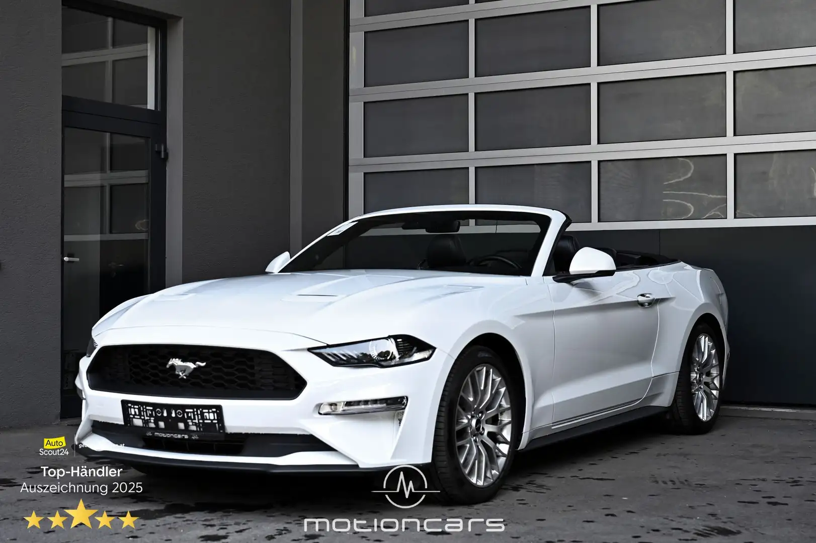 Ford Mustang 2.3 EcoBoost EXP € 27.067,- Weiß - 1