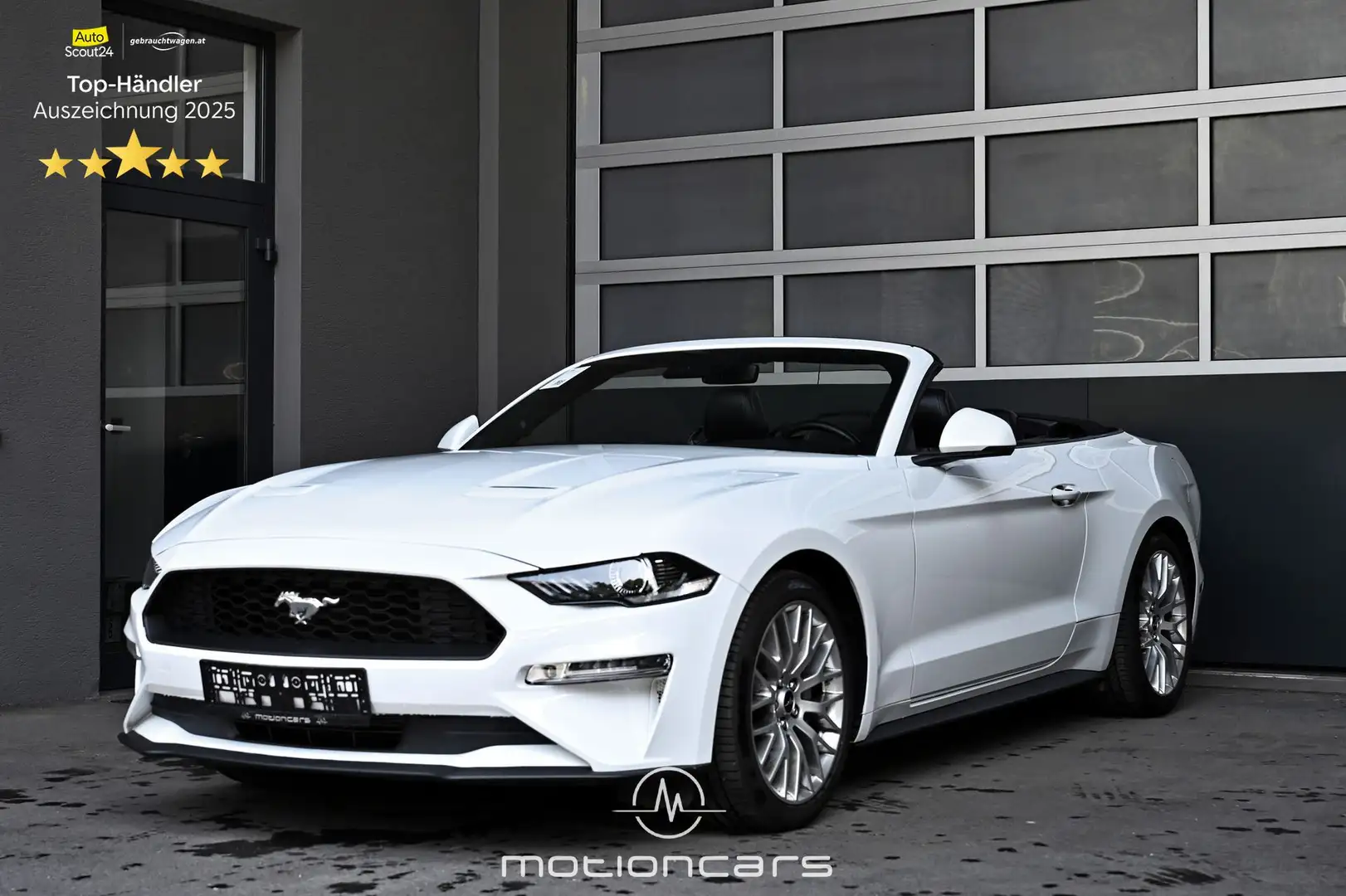 Ford Mustang 2.3 EcoBoost EXP € 27.067,- Weiß - 1