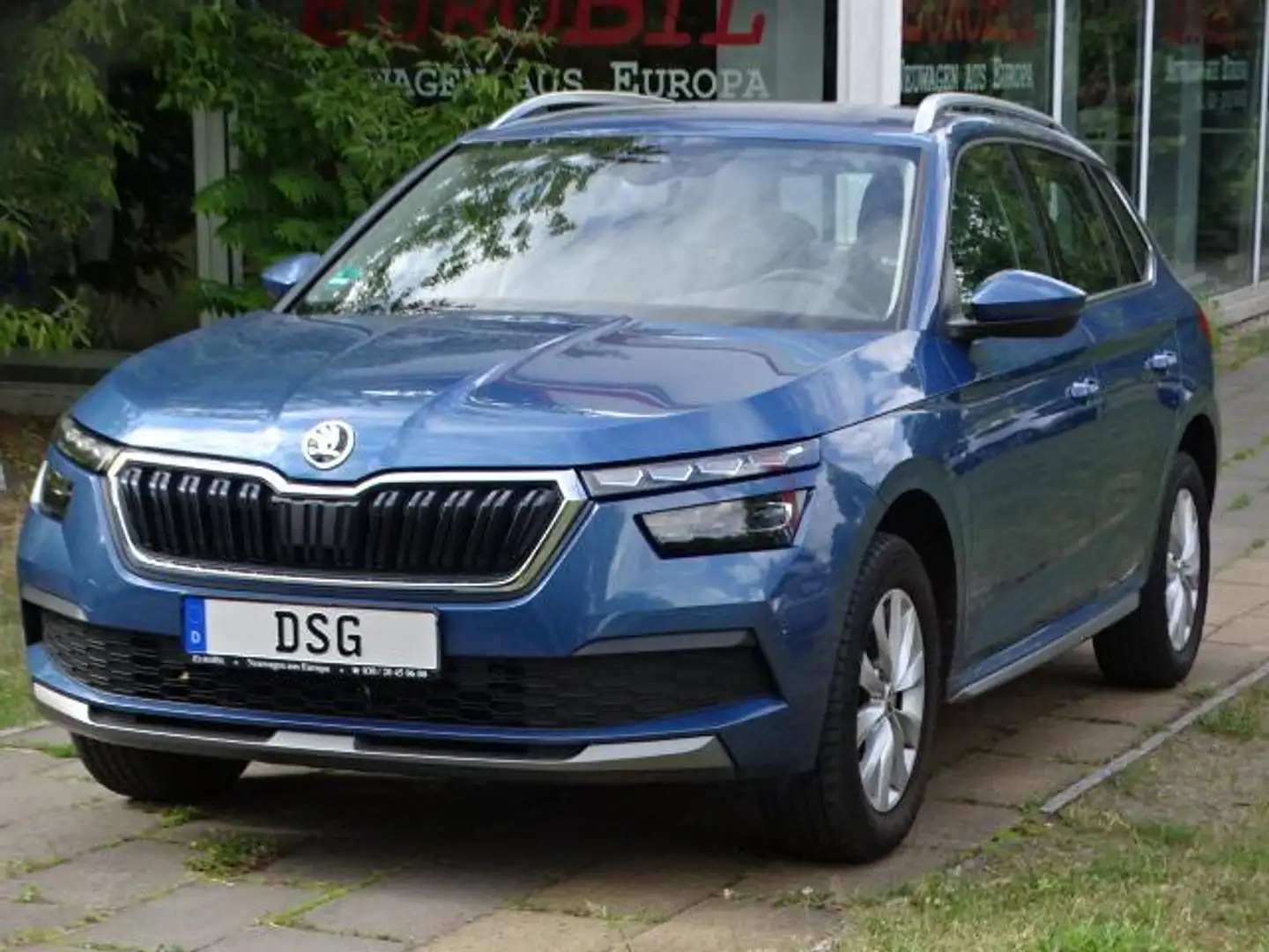Skoda Kamiq DSG Style // ECC+behzb.Frontsch+el.HeKl+LED+PDC... Blau - 1