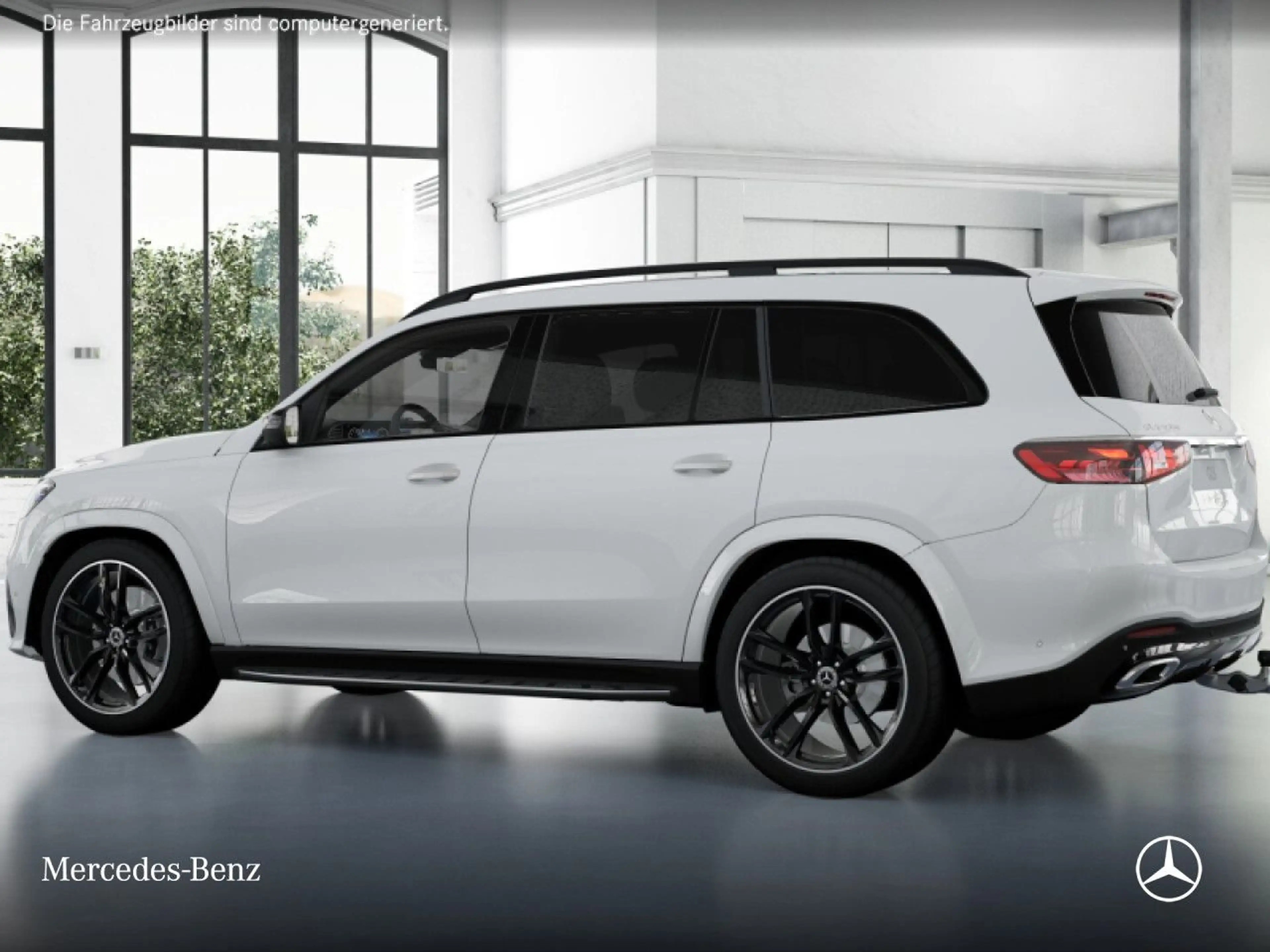 Mercedes-Benz GLS 450 d 4M AMG+NIGHT+PANO+360+AHK+MULTIBEAM+HUD — photo 14