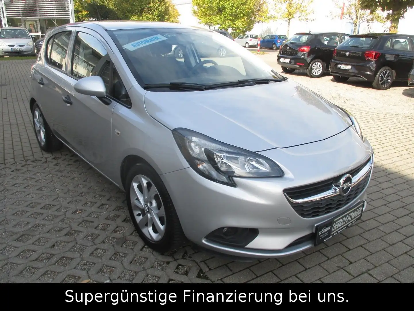 Opel Corsa E Selection,5-TÜRIG,AUTOMATIK,1-HAND Silber - 2