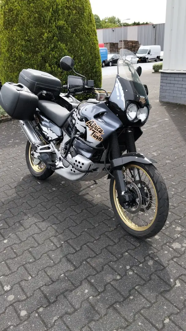 Honda XRV 750 RD 07 African twin Negru - 1