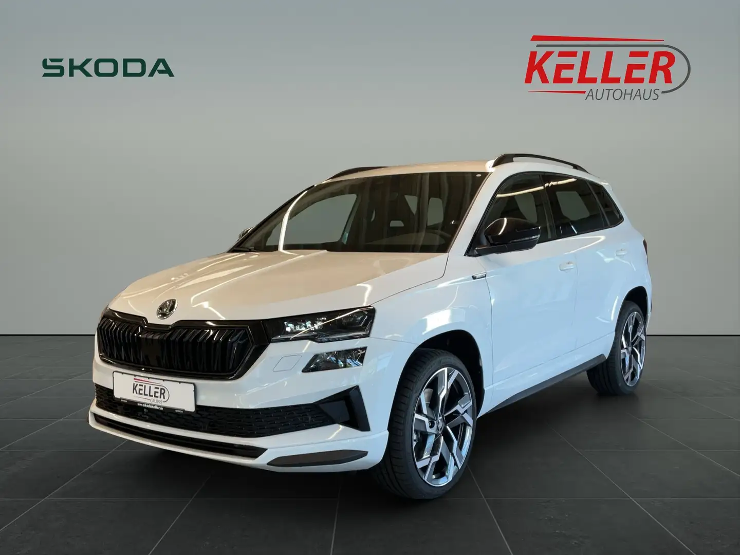 Skoda Karoq Sportline 1,5 TSI 110 kW 7-Gang-DSG Weiß - 1