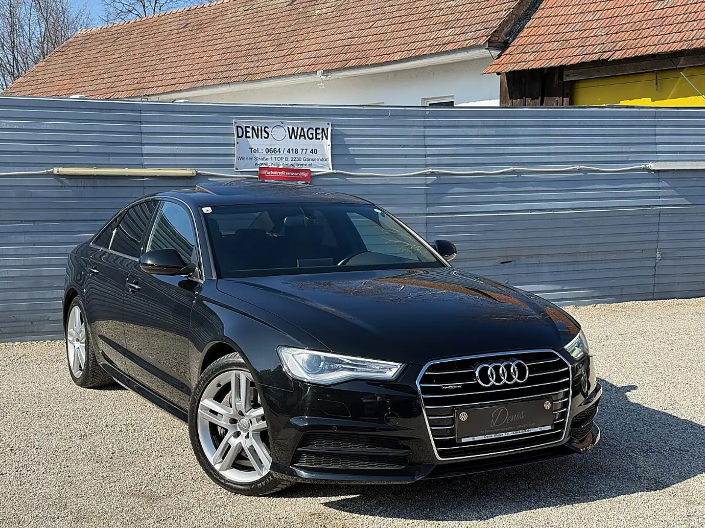Audi A6 2,0 TFSI Quattro S-tronic 1. Besitz Schwarz - 2