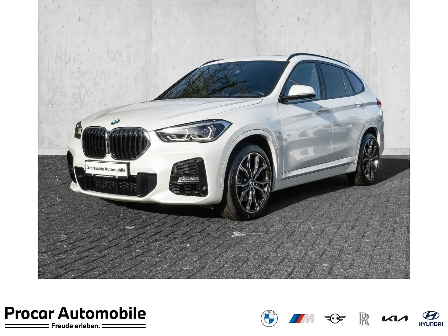 BMW X1 sDrive20i M Sport Pano Memory HUD LED H&K Sound AC Blanc - 1